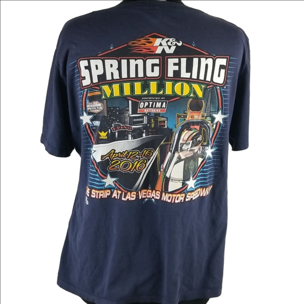 2016 Motor Speedway Racing Tee Size XL